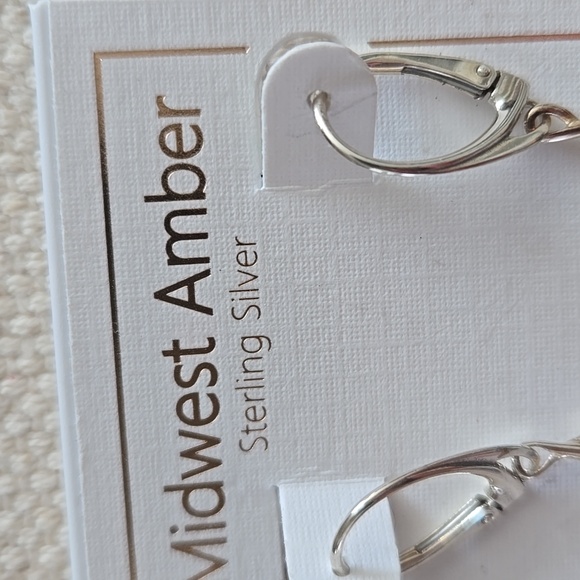 NWT gorgeous Midwest Amber earrings. - Picture 4 of 6